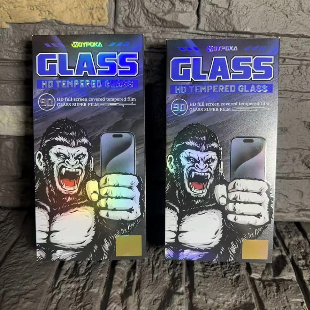 HD Gorilla Guard 9H Tempered Glass