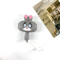 Hammer Face Bunny Character Keychain | Handbag Charm | Phone Charm