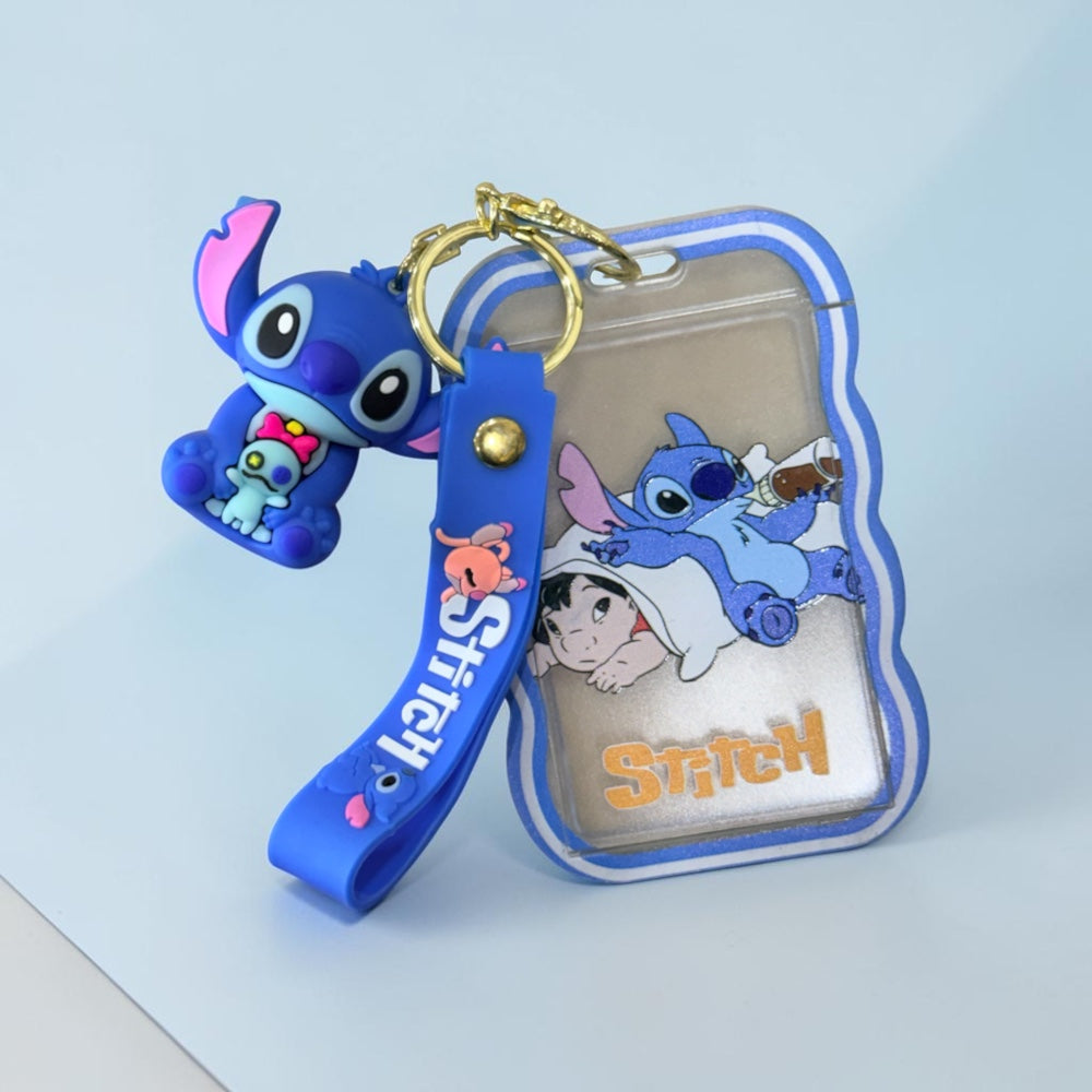 Happy Stitch Buddy Work ID Card Holder