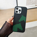 Horse Color Printed Shockproof Phone Case