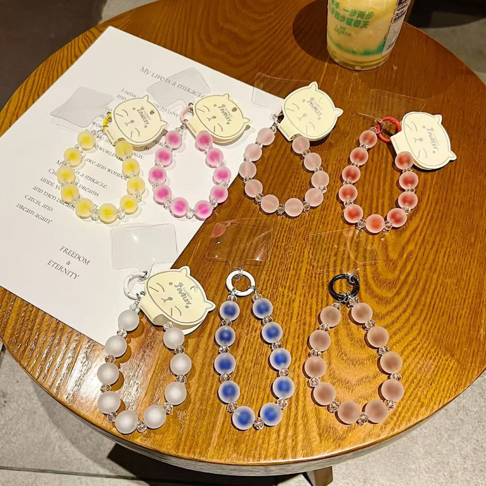 Cotton Candy Loop Phone Charm
