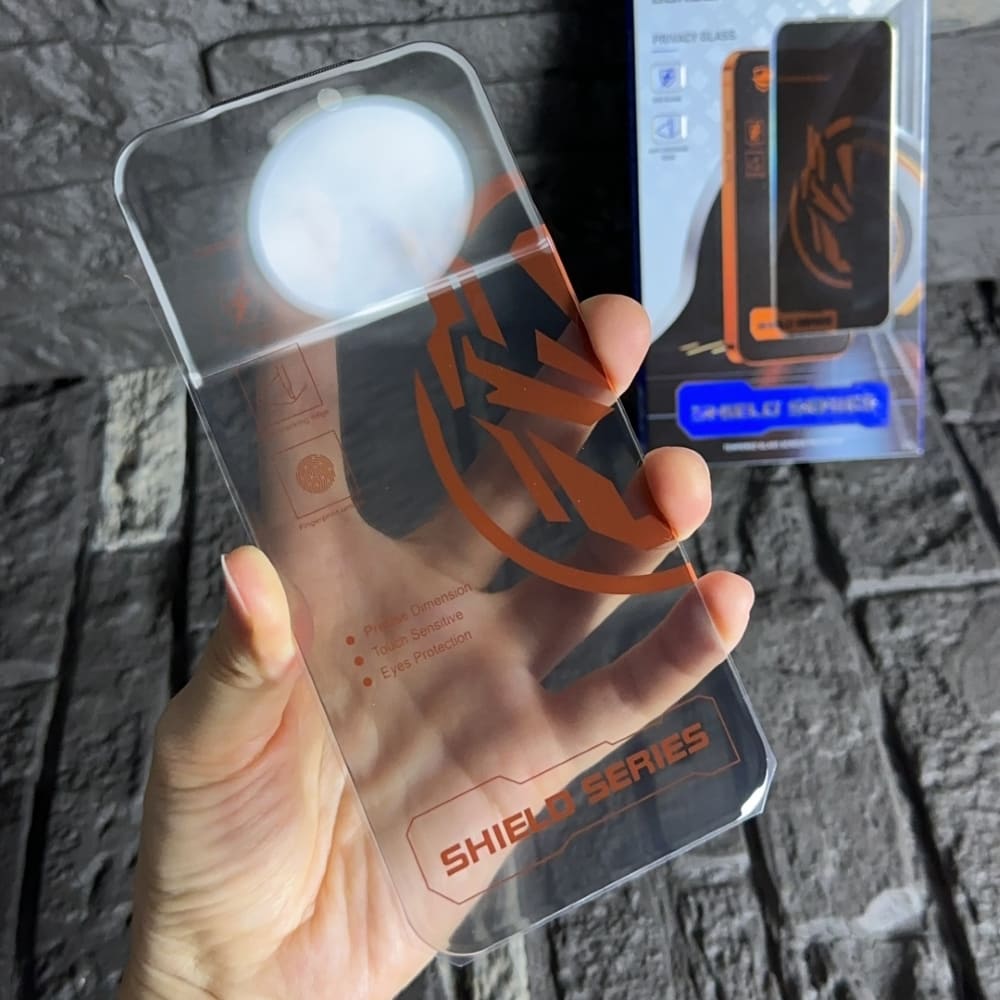 KAMOVNY 8K Borderless Privacy Tempered Glass