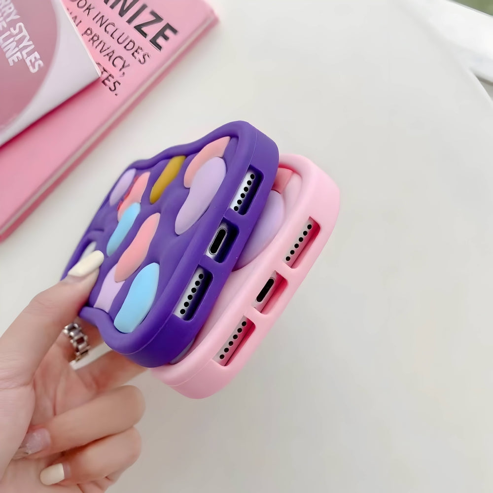 Love Pattern Shockproof Silicone Soft Cover