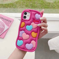 Love Pattern Shockproof Silicone Soft Cover