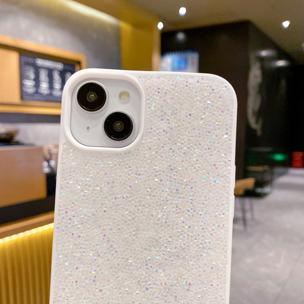Luxury Fashion Colored Diamond Phone Case With Bracelet
