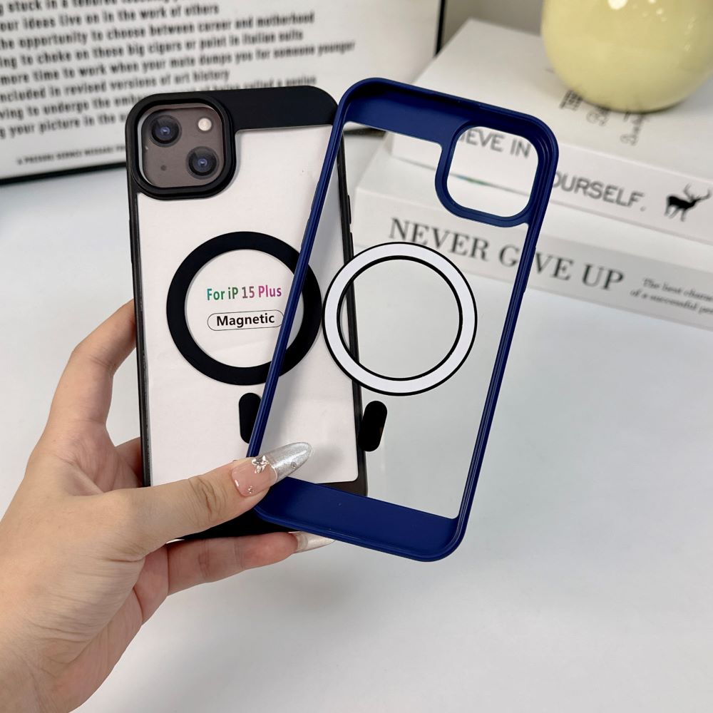 Luxury Transparent Magsafe Phone Case