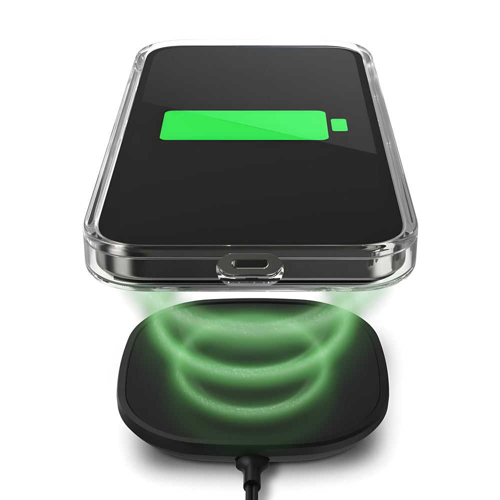 Transparent Magnetic Wireless Charging Anti-fall PC (Hard) Case