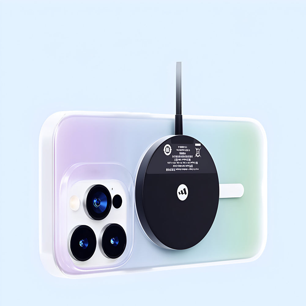 Transparent Magnetic Wireless Charging Anti-fall PC (Hard) Case