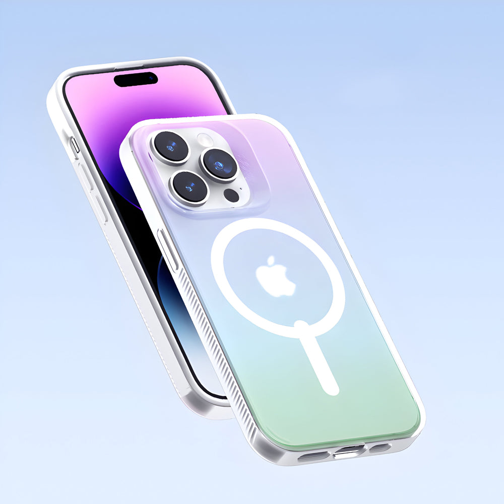 Transparent Magnetic Wireless Charging Anti-fall PC (Hard) Case