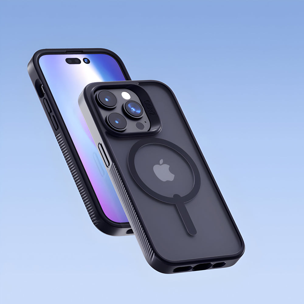 Transparent Magnetic Wireless Charging Anti-fall PC (Hard) Case