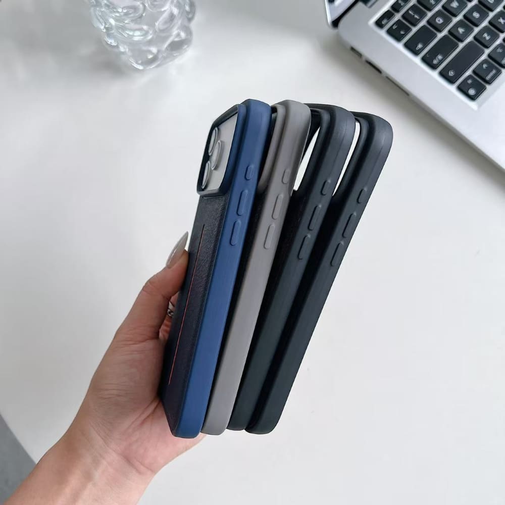 Matte Full Wrap Sand Texture Phone Case