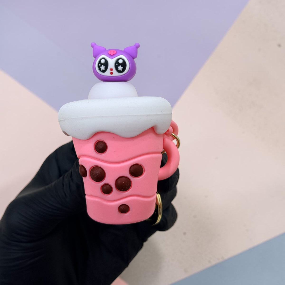 Milk Tea Cup Keychain | Handbag Charm | Phone Charm
