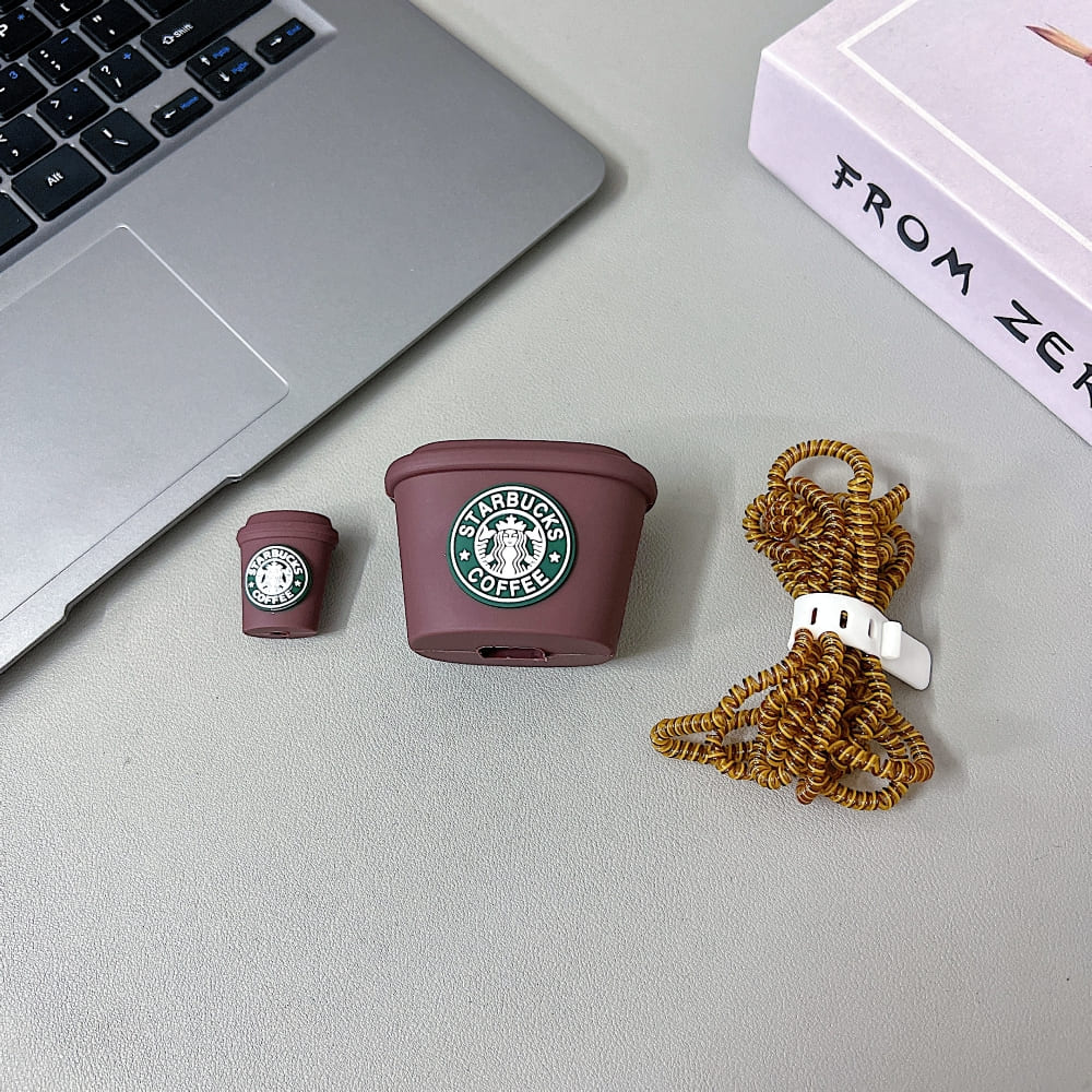 Mini Cord Keeper Coffee Mug (20W) Silicone Charger Case