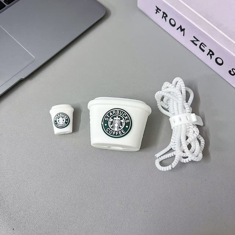 Mini Cord Keeper Coffee Mug (20W) Silicone Charger Case