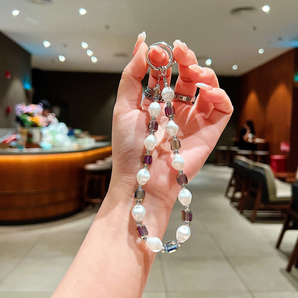 Ocean Gem Wristlet Phone Charm