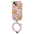 Patrick Star Cartoon Silicone Phone Case with Bracelet