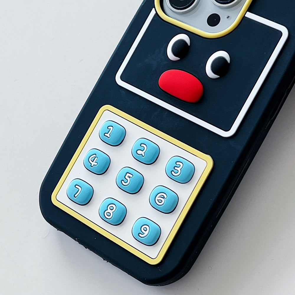Phone Shape Soft Silicone Phone Case