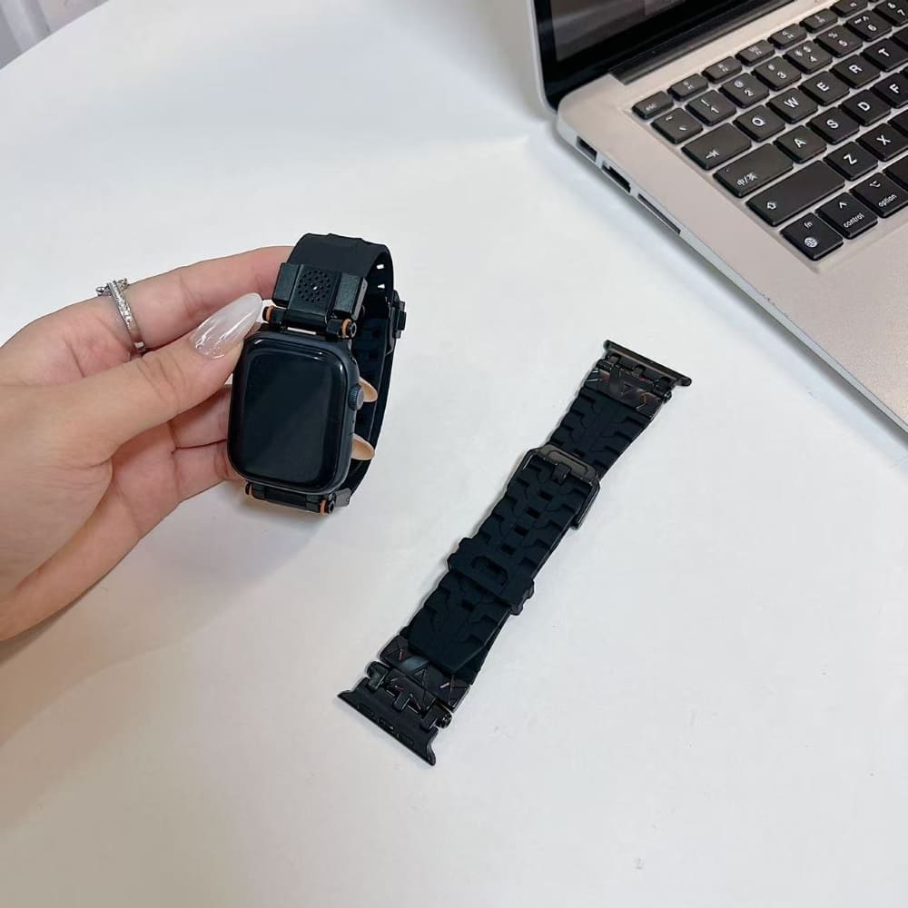 Popular Breathable Soft Silicone Watch Belt