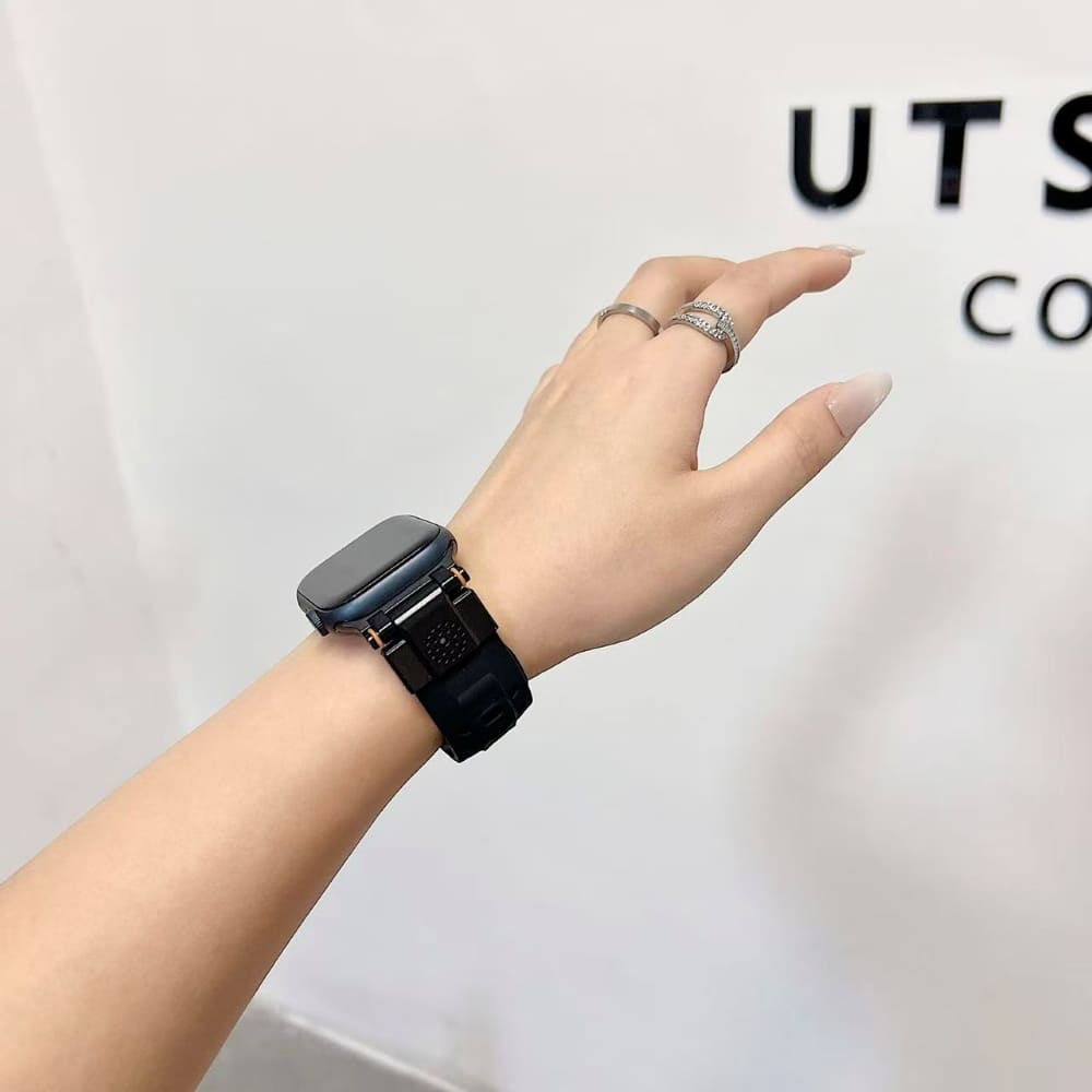 Popular Breathable Soft Silicone Watch Belt