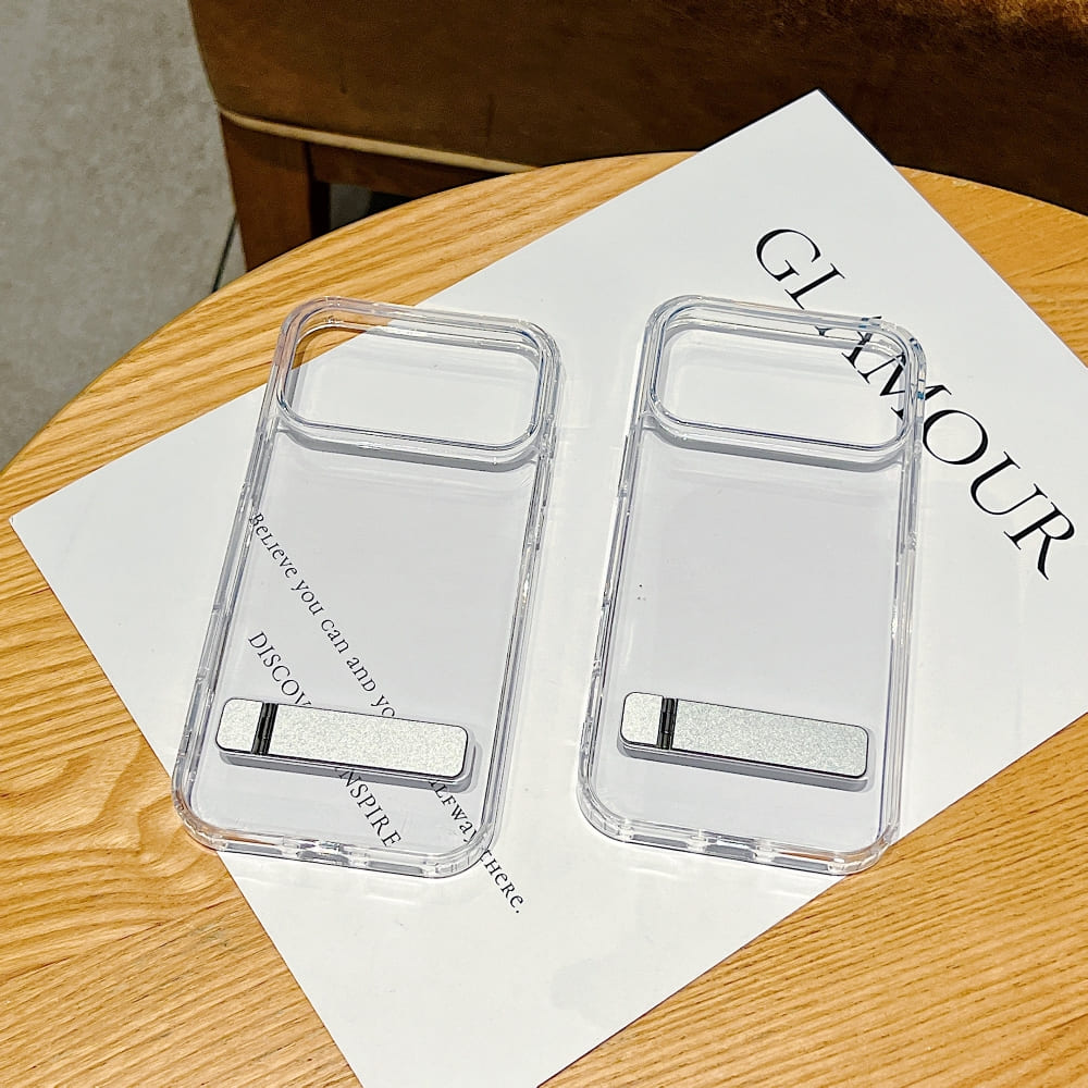 Pro Gaurd Transparent Stand Phone Case