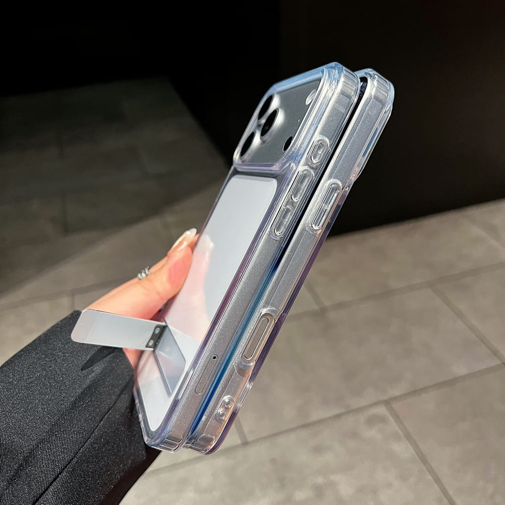 Pro Gaurd Transparent Stand Phone Case