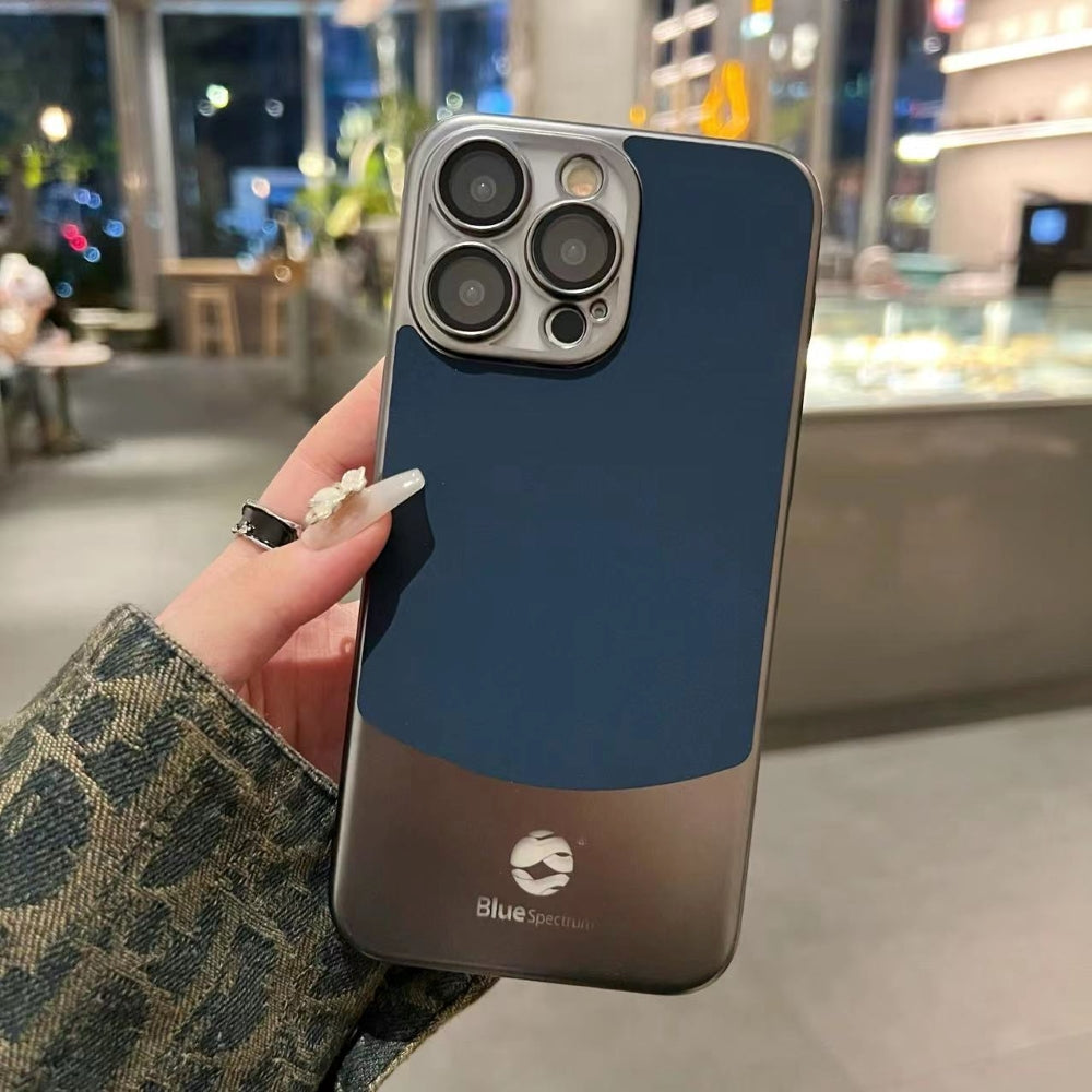 Protective Premium Titanium Paint Dual Tone Thin Phone Case