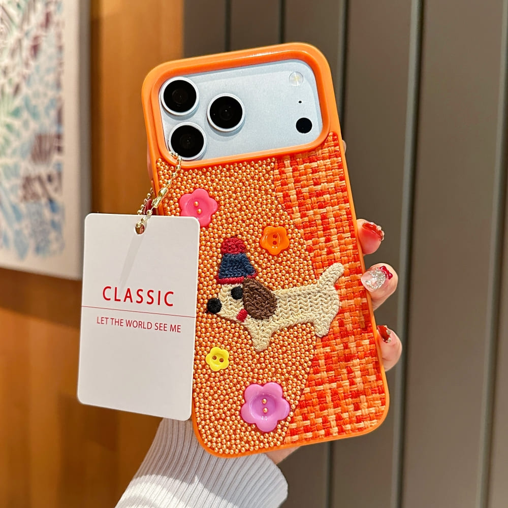 Puppy Bloom Phone Case