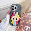 Rainbow Bunny Labubu Phone Case