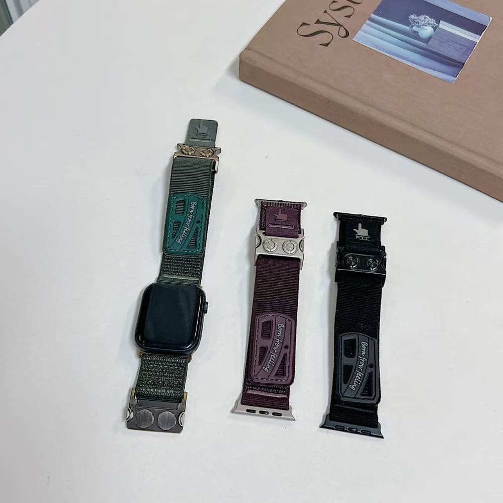 Rugged Magnetic Nylon Watch Belt