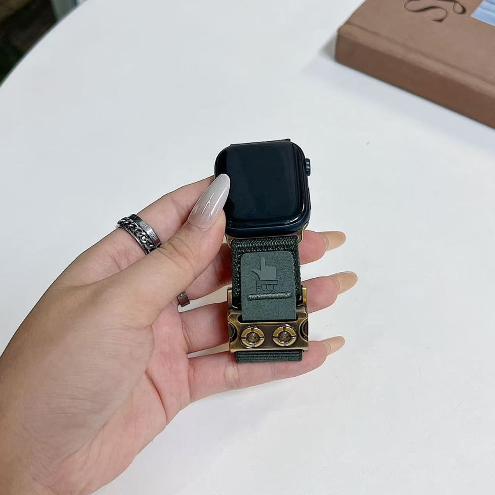 Rugged Magnetic Nylon Watch Belt