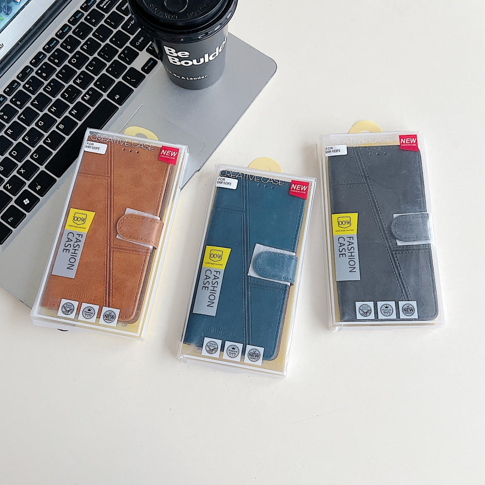 Shockproof PU Leather Flip Phone Case