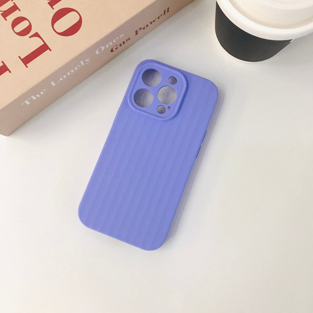 Premium Stripe Silicone Camera Protection Cover