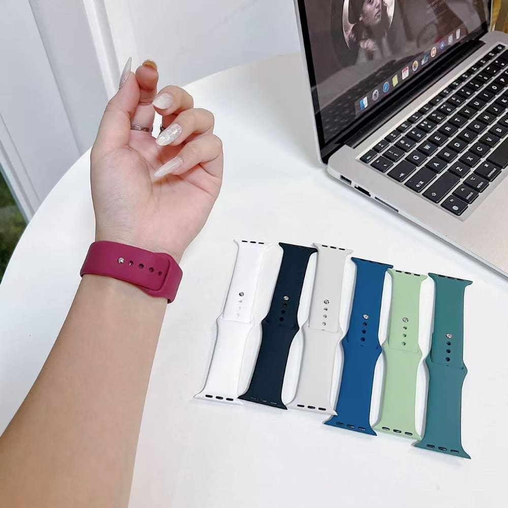 Adjustable Silicone Sports Watch Belt