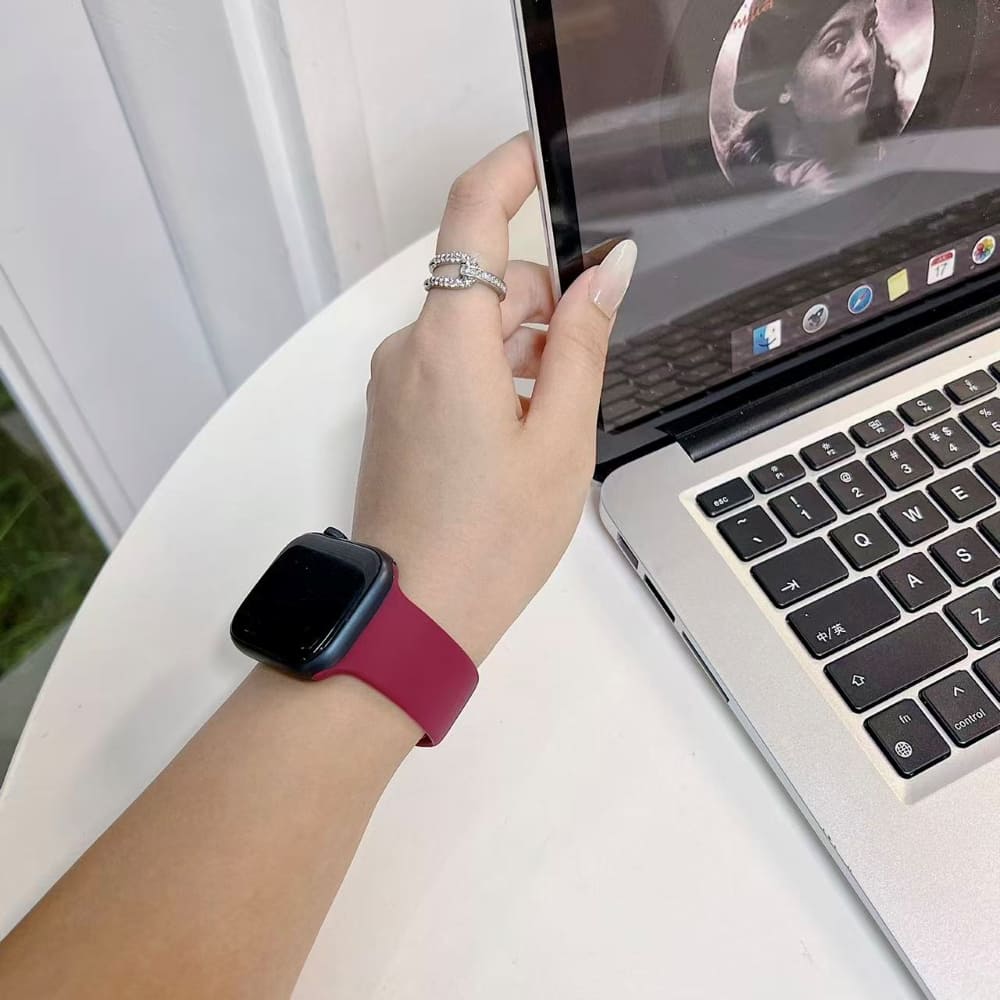Adjustable Silicone Sports Watch Belt