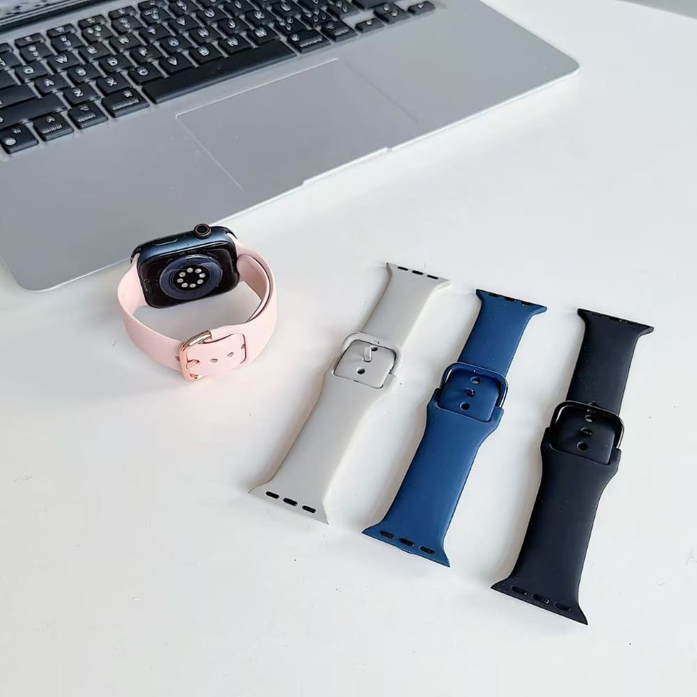 Silicone Sport Pin Buckle Watch Belt