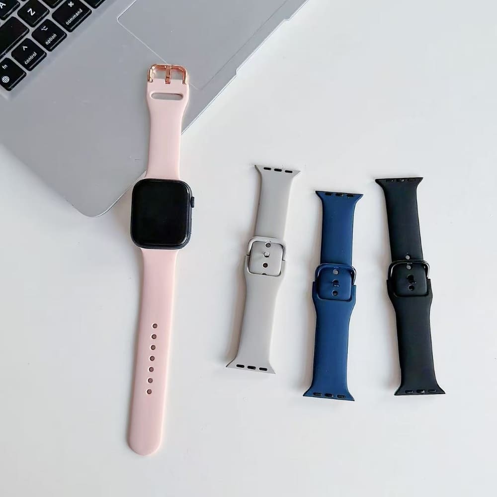 Silicone Sport Pin Buckle Watch Belt