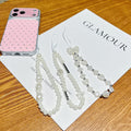 Snow Pearl Phone Charm