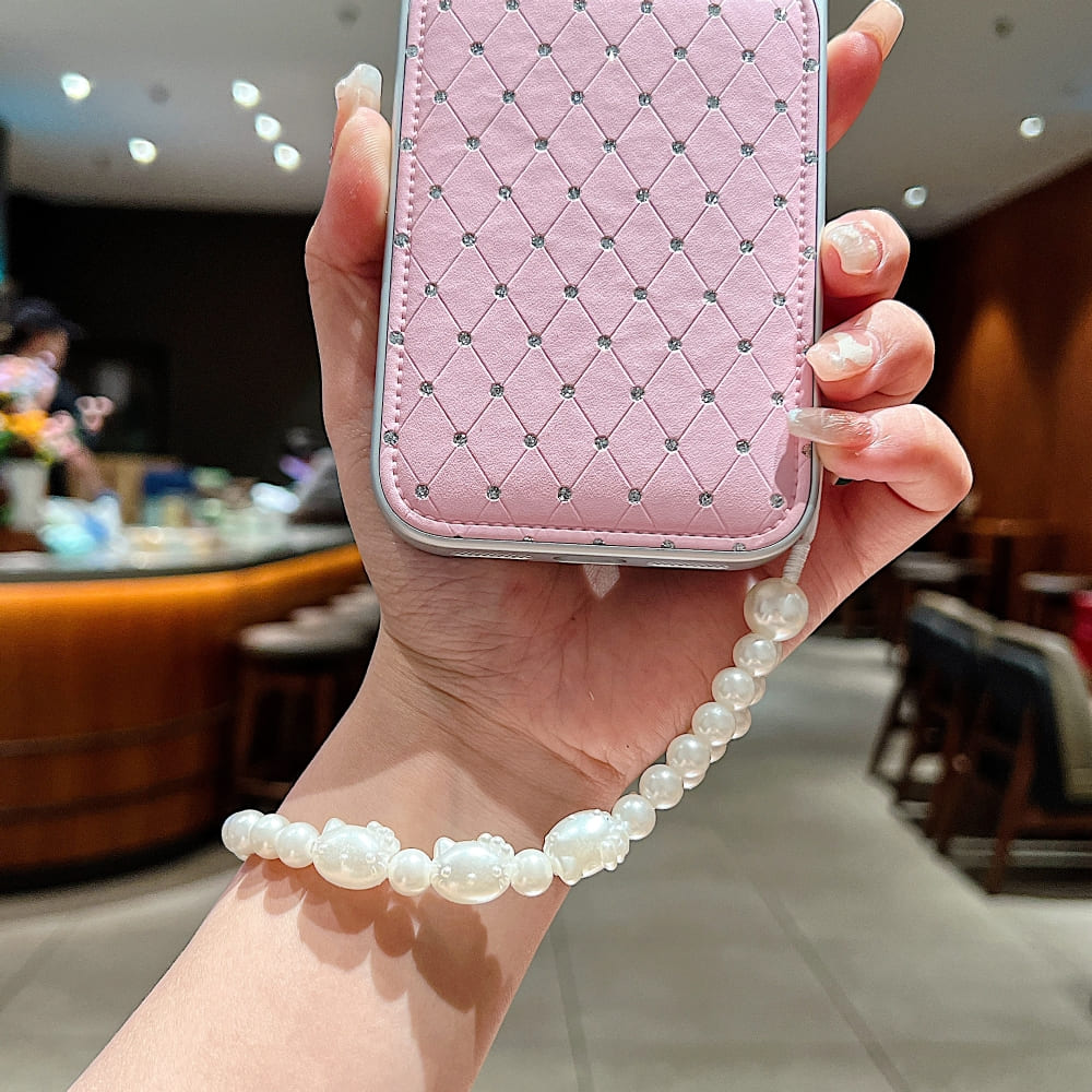 Snow Pearl Phone Charm