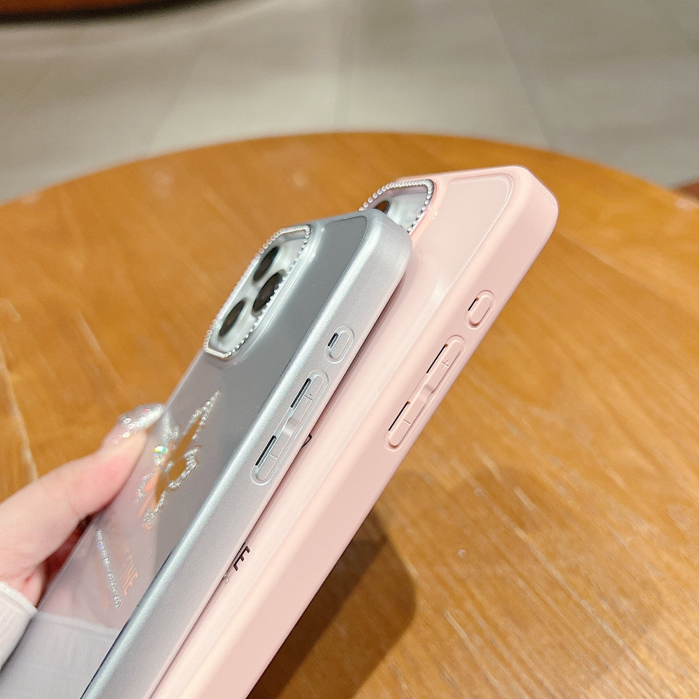 Stamping Leave Design TPU (Soft) Phone Case