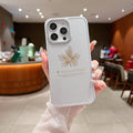 Stamping Leave Design TPU (Soft) Phone Case