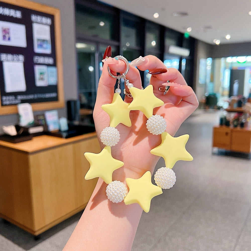 Star Shape Acrylic Phone Charm | Bracelet | Handbag Charm
