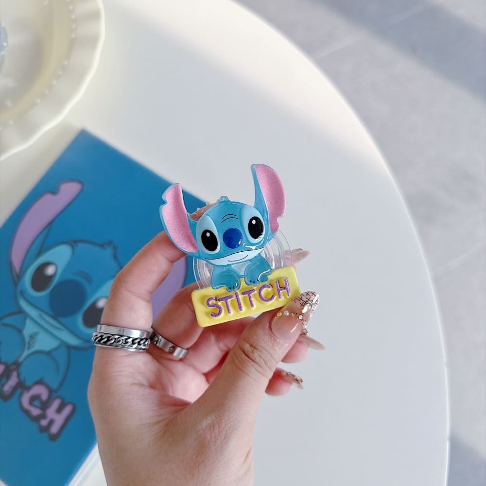 Stitchy Snap Character Mobile Grip Phone Stand