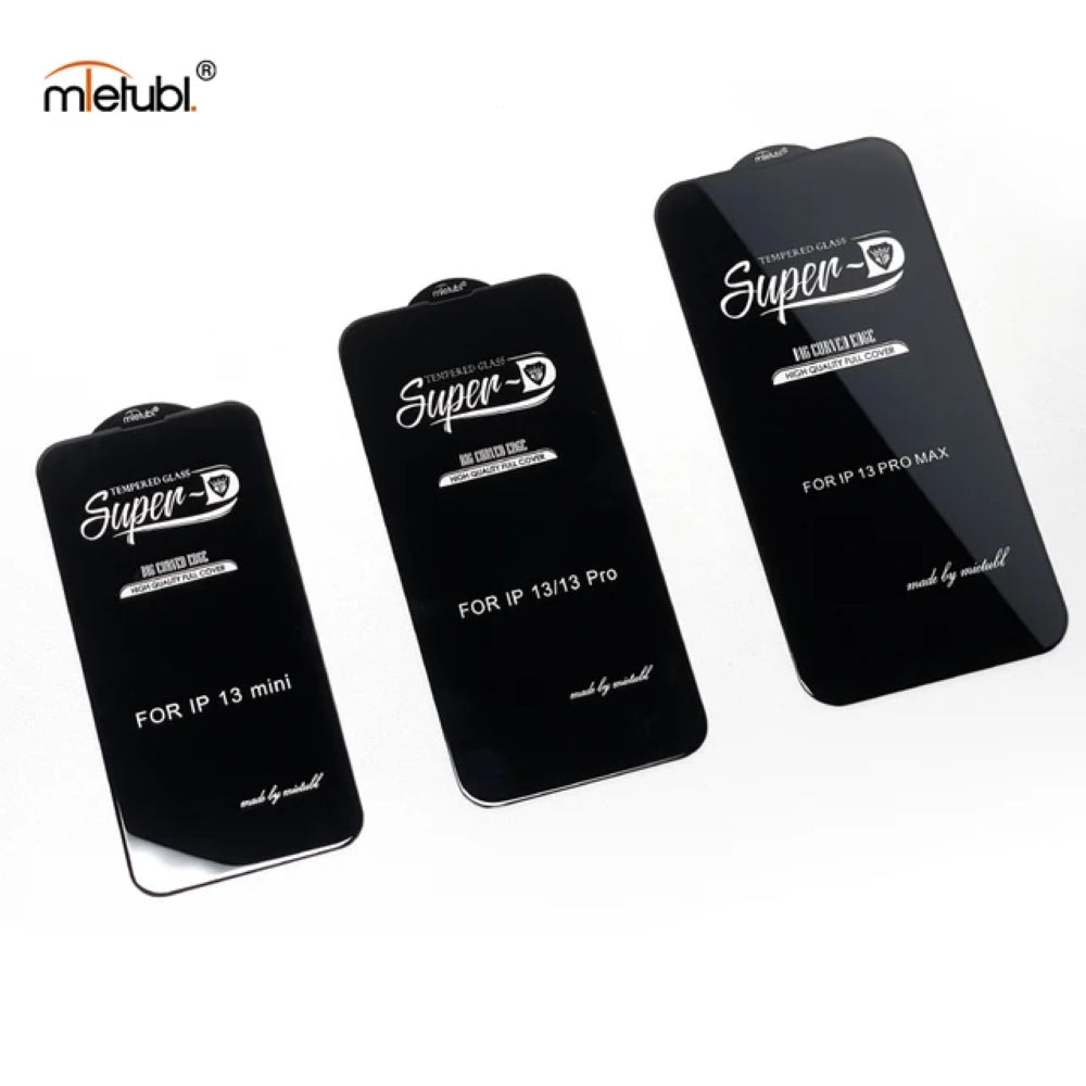Super-D Tempered Glass | Edge to Edge Coverage Phone Screen Protector (As Per Your Phone's Cover Model Selection)