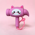 Toy Hammer Pink Kitty Cartoon Keychain | Handbag Charm | Phone Charm