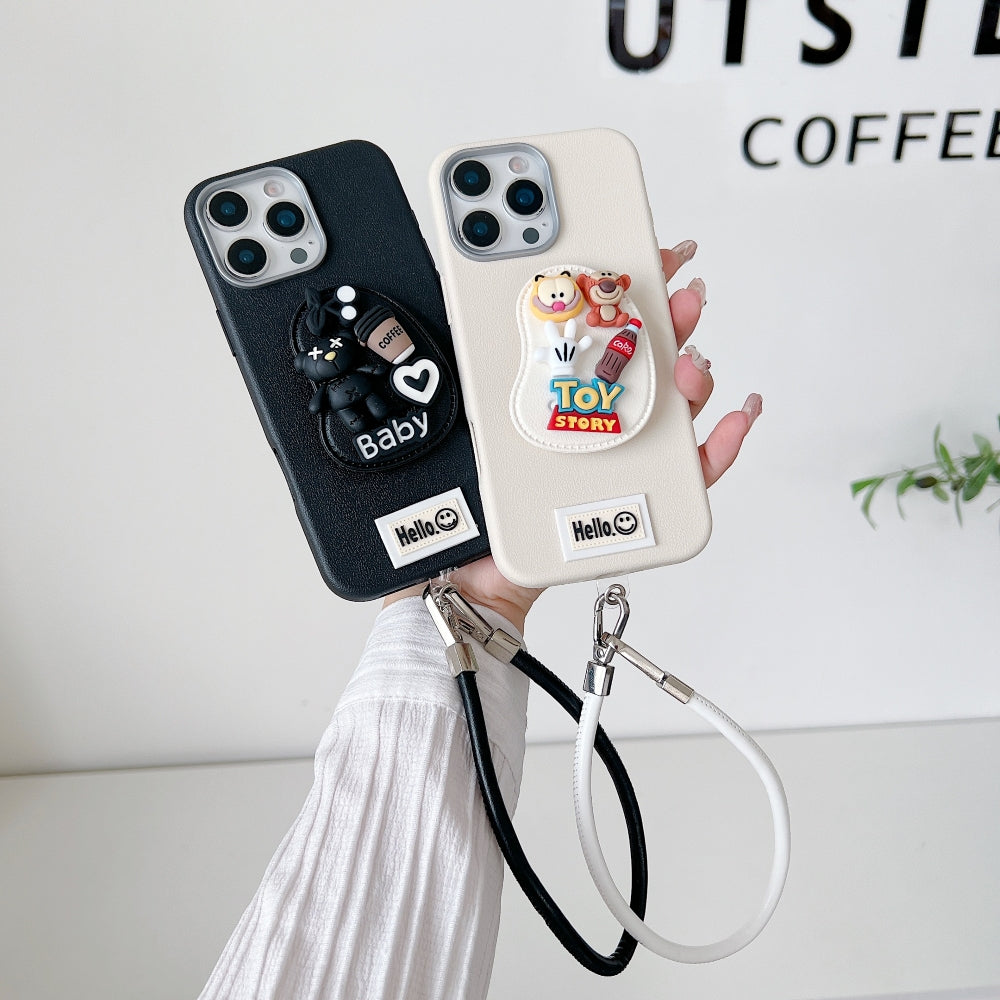 Toy Story Holder Leather Phone Case