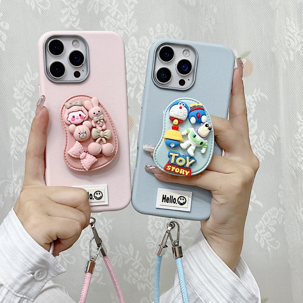 Toy Story Holder Leather Phone Case