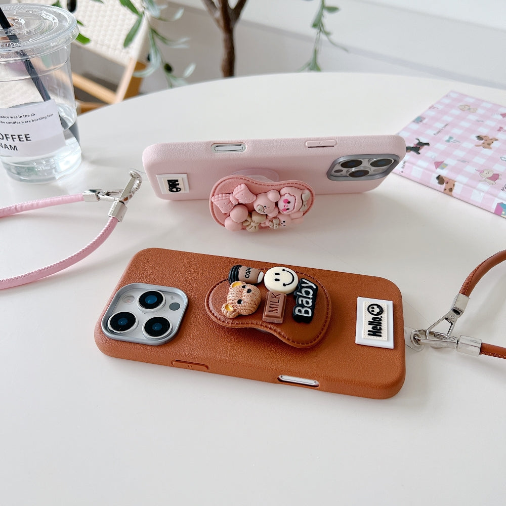 Toy Story Holder Leather Phone Case