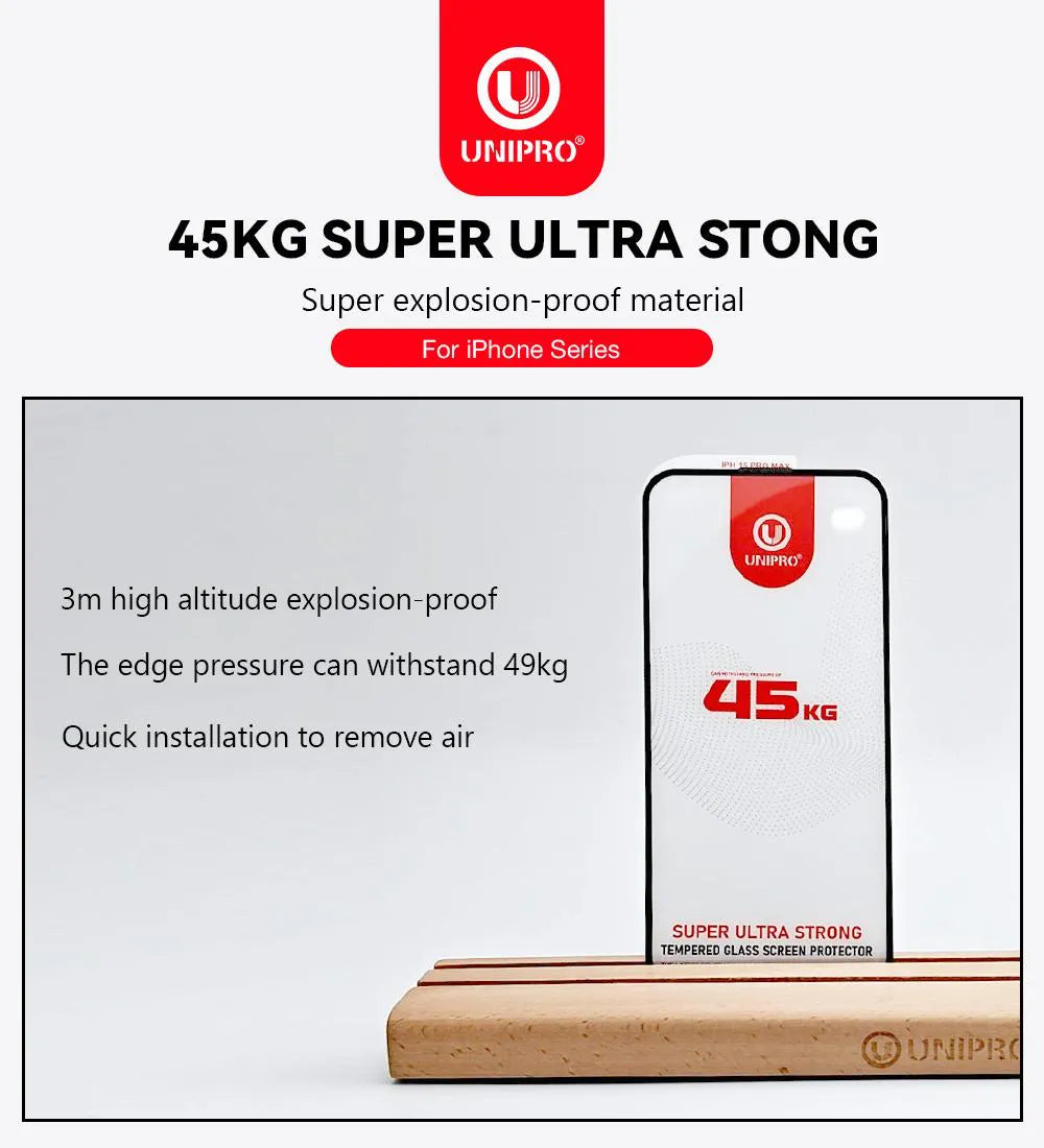 UNIPRO 45KG AR Tempered Glass