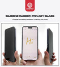 UNIPRO Silicone HD Tempered Glass- iPhone series