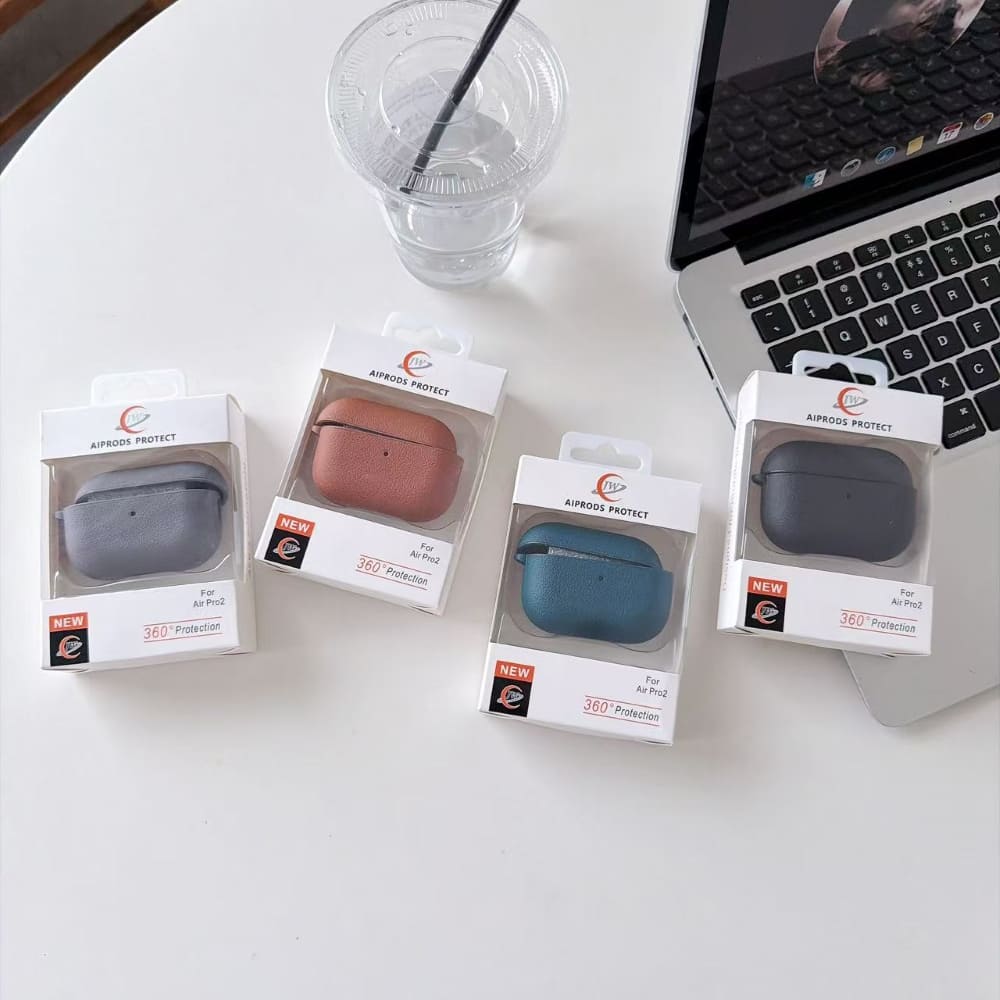 Urban Leather Finish Silicone AirPods Case for Airpod Pro 4 | Airpod Pro 3 | Airpod Pro 2